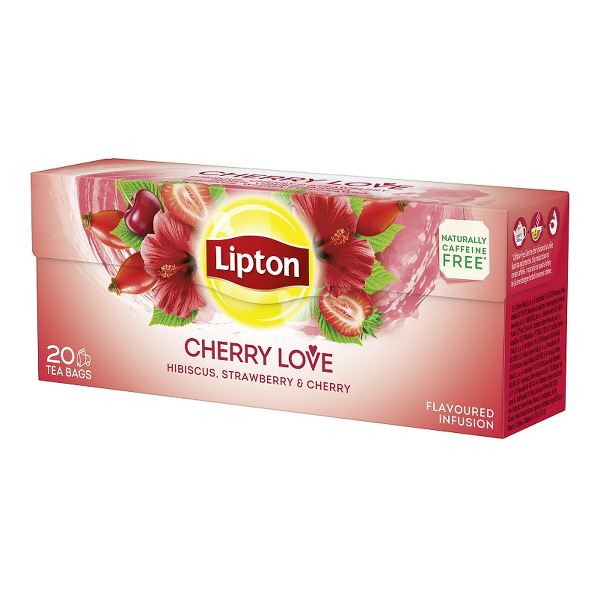 Lipton Cherry Love Herbata owocowa 20 torebek 32g