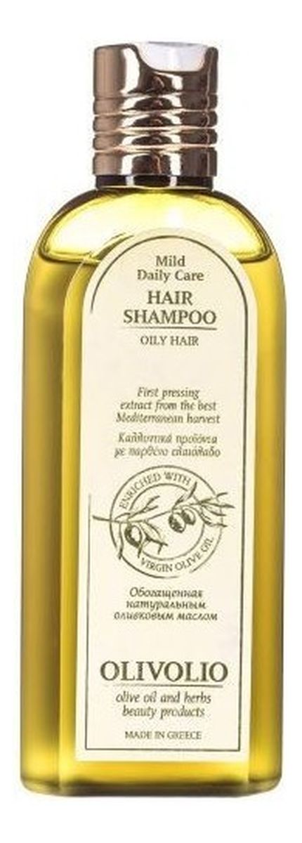 Szampon do włosów przetłuszczających się z oliwą z oliwek