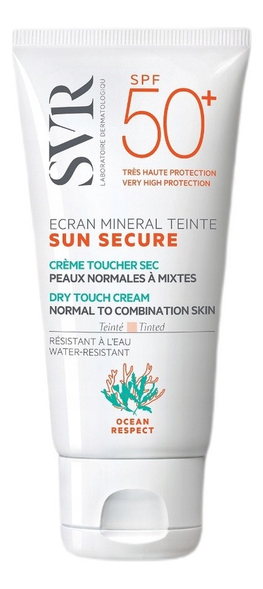 SPF50+ mineralny krem tonujący