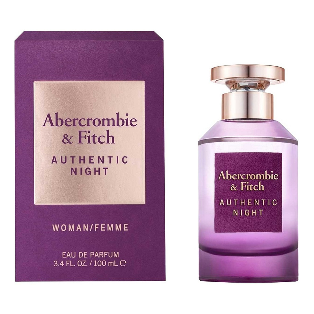 Abercrombie & Fitch Authentic Night Woman Woda perfumowana spray 100ml