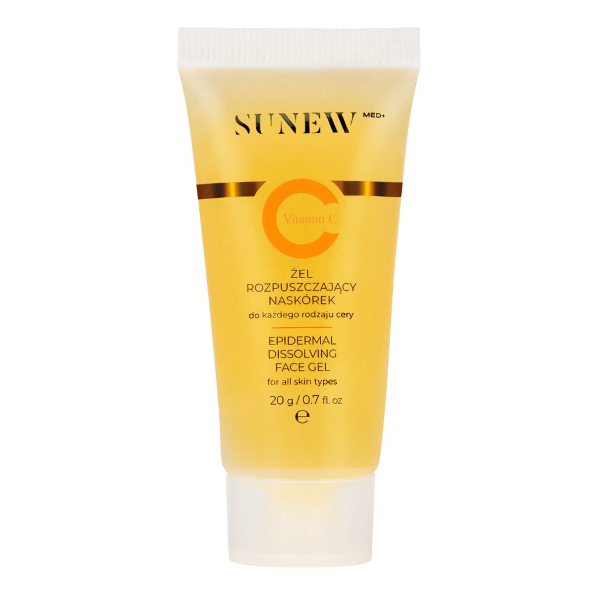 SunewMed+ Epidermal Dissolving Face Gel Żel rozpuszczający naskórek z witaminą c 20g