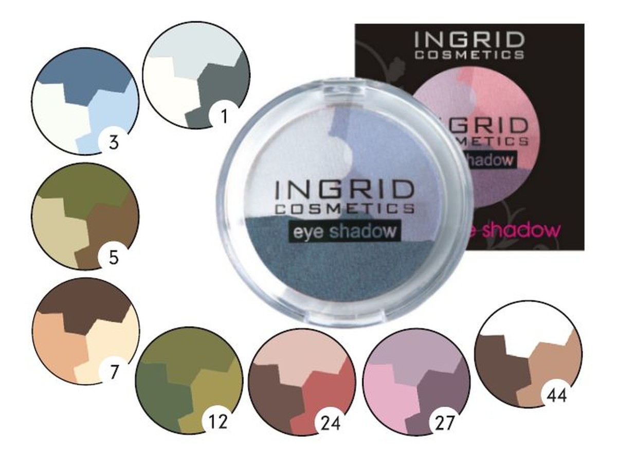 Trio Eye Shadow Cienie Do Powiek Trio Eye Shadow (03)
