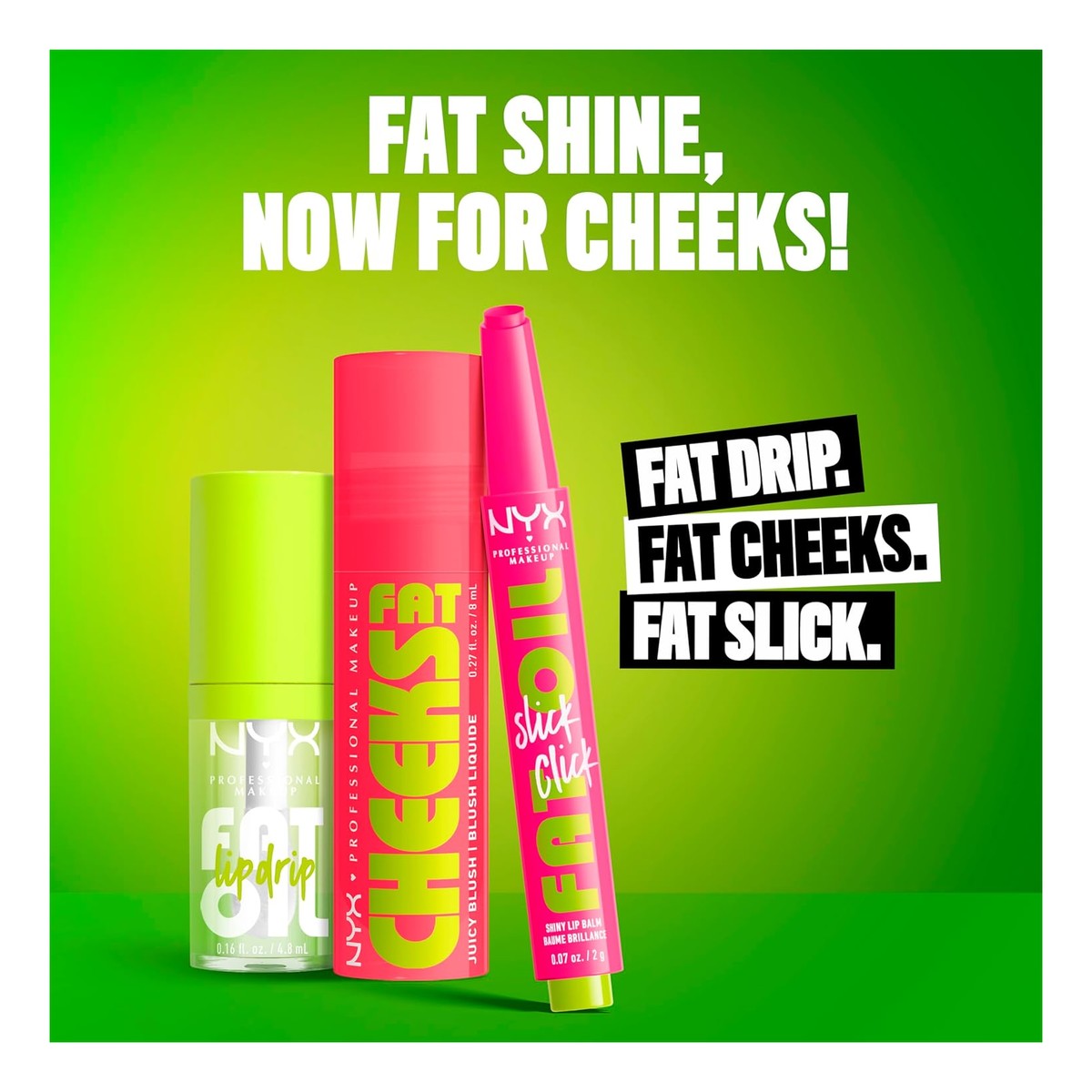 NYX Professional MakeUp Fat Cheeks Róż do policzków w płynie 8ml
