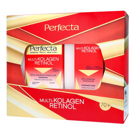 Zestaw Prezentowy Multikolagen Retinol Krem do twarzy + Krem pod oczy 70+