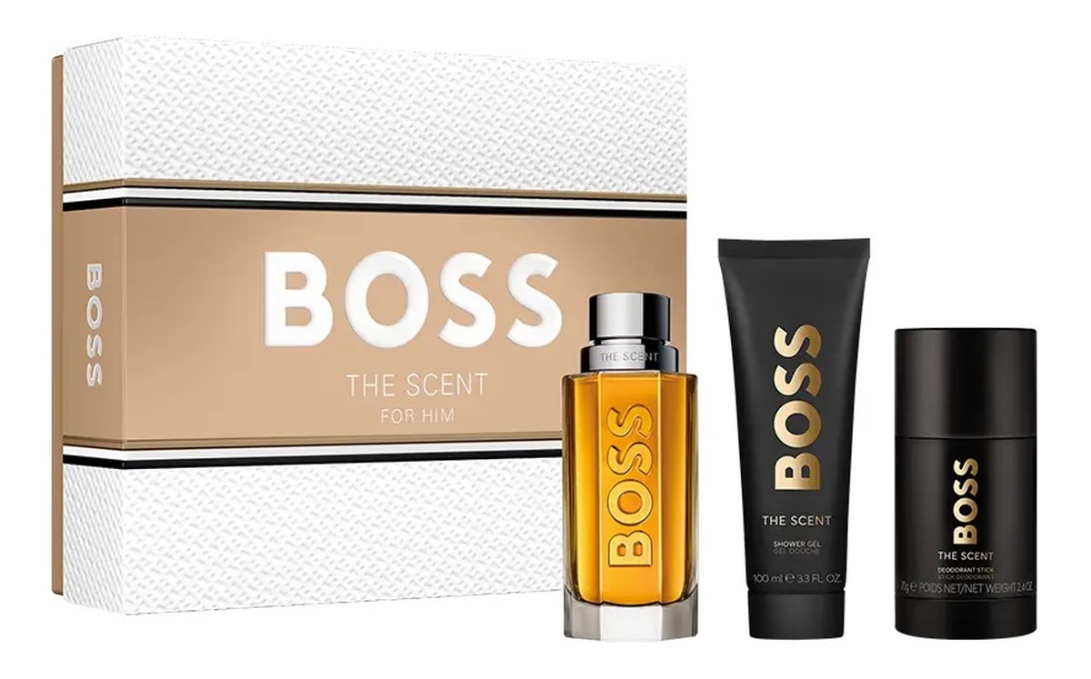 Zestaw woda toaletowa spray 100ml + dezodorant sztyft 75ml + żel pod prysznic 100ml