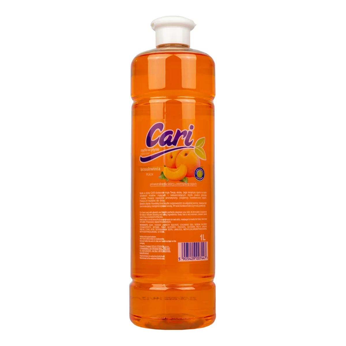 Cari Mydło w płynie Brzoskwinia zapas 1000ml