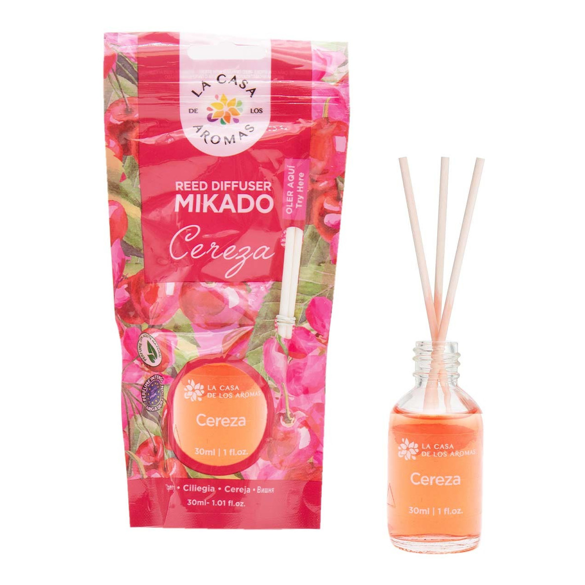 La Casa De Los Aromas Patyczki zapachowe Kwiat Wiśni 30ml
