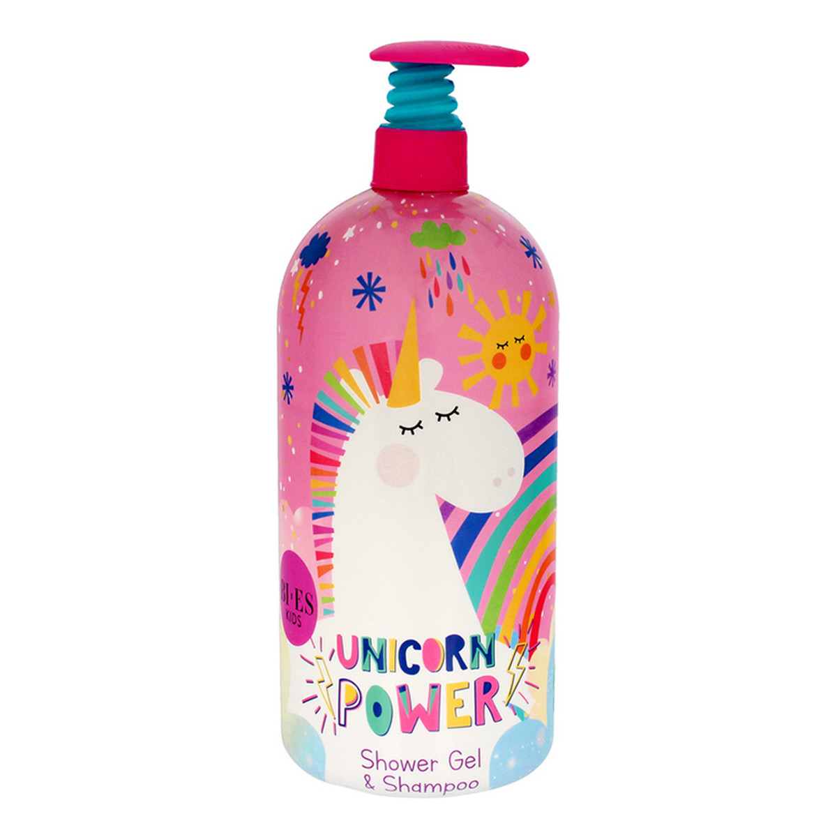 Bi-es Unicorn Żel pod prysznic i szampon 2w1 Power 1000ml