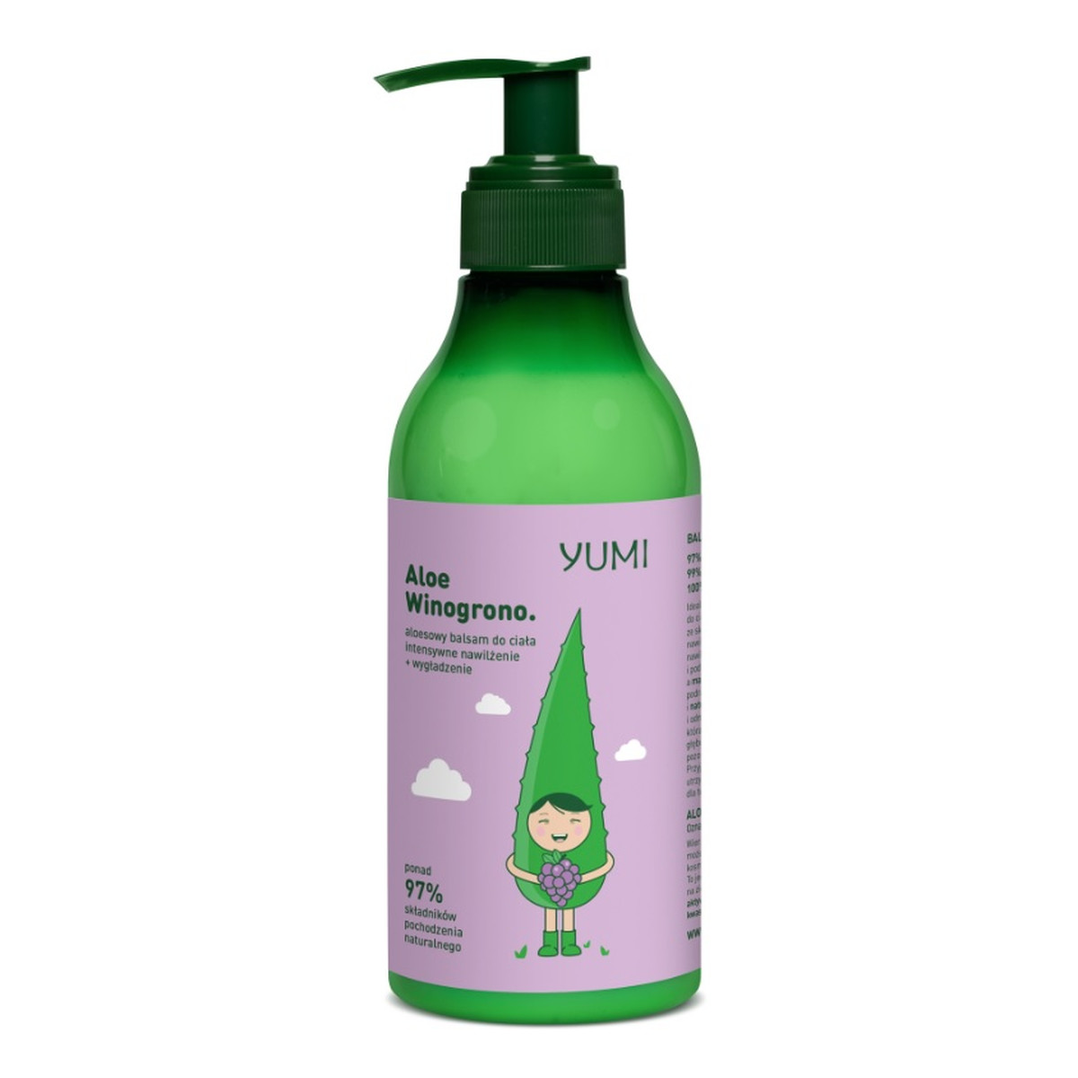 Yumi Aloe Winogrono aloesowy Balsam do ciała 300ml