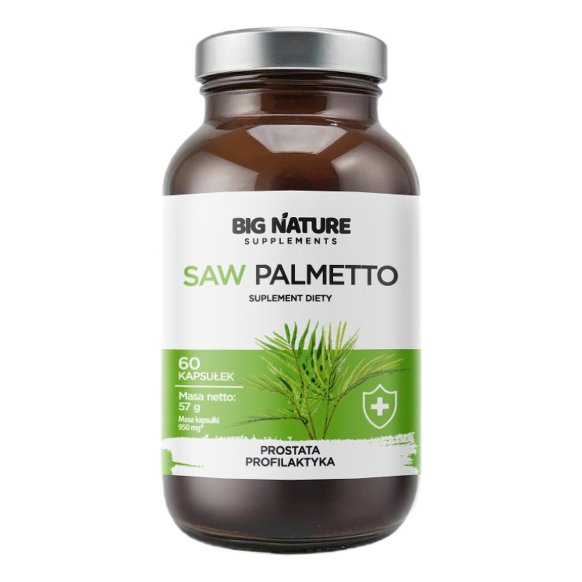 Big Nature Saw palmetto suplement diety 60 kapsułek