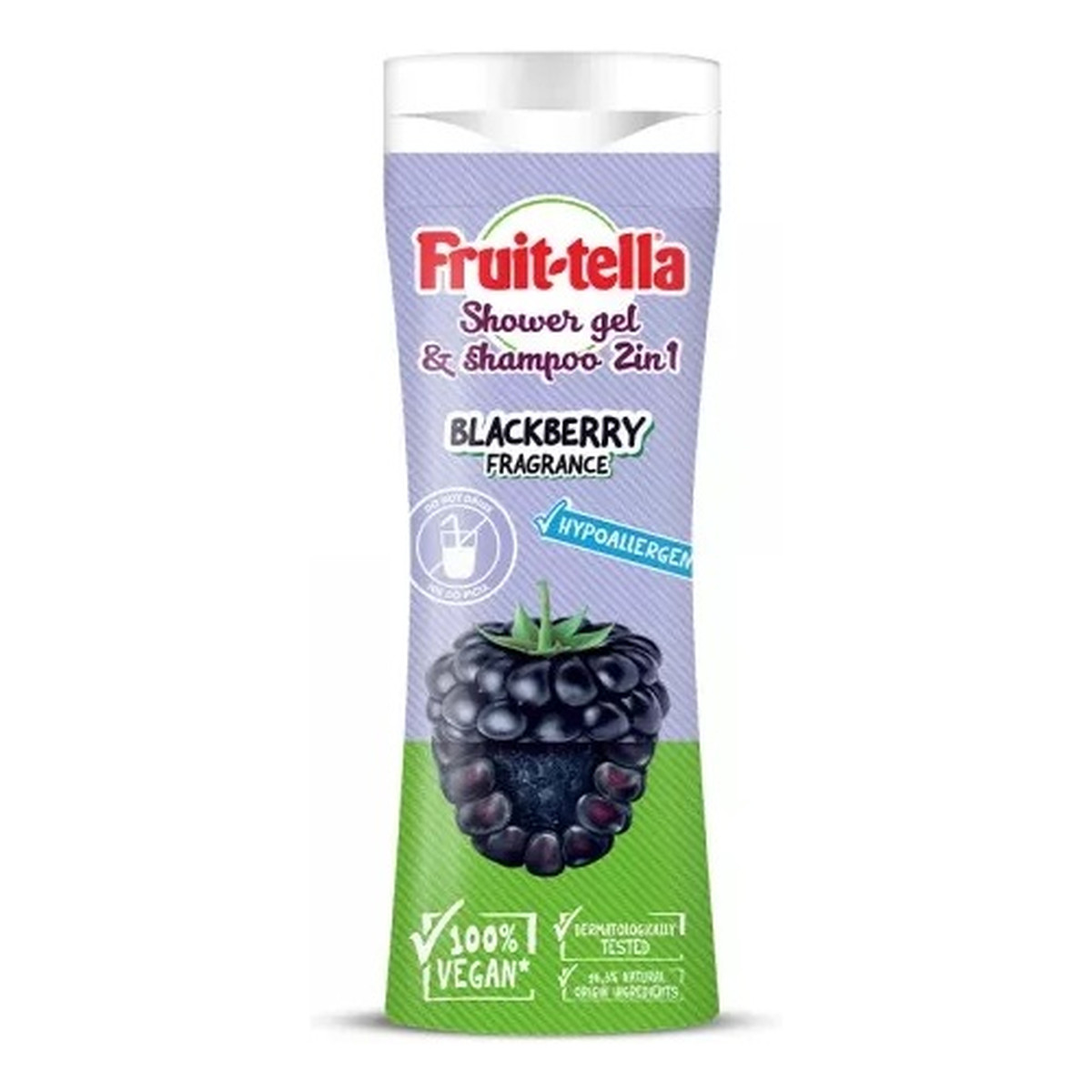 Fruit-tella Żel pod prysznic i szampon 2w1 jeżyna 300ml