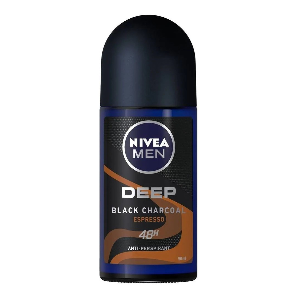 Nivea Deep black Dezodorant roll on dla mężczyzn 50ml