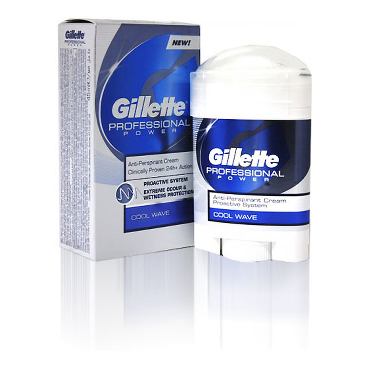 Gillette Cool Wave Professional Power Dezodorant Sztyft 45ml