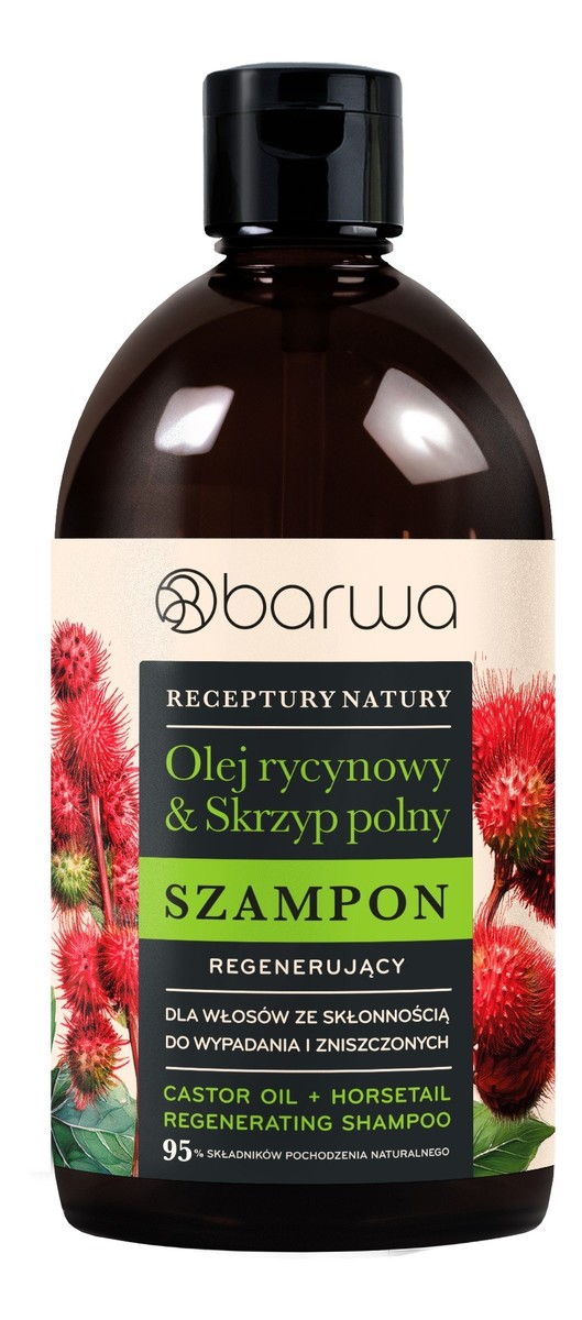 Szampon regenerujący do włosów ze skłonnością do wypadania i zniszczonych
