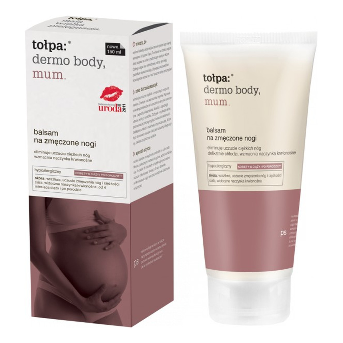 Tołpa Mum Dermo Body Balsam Na Zmęczone Nogi 150ml
