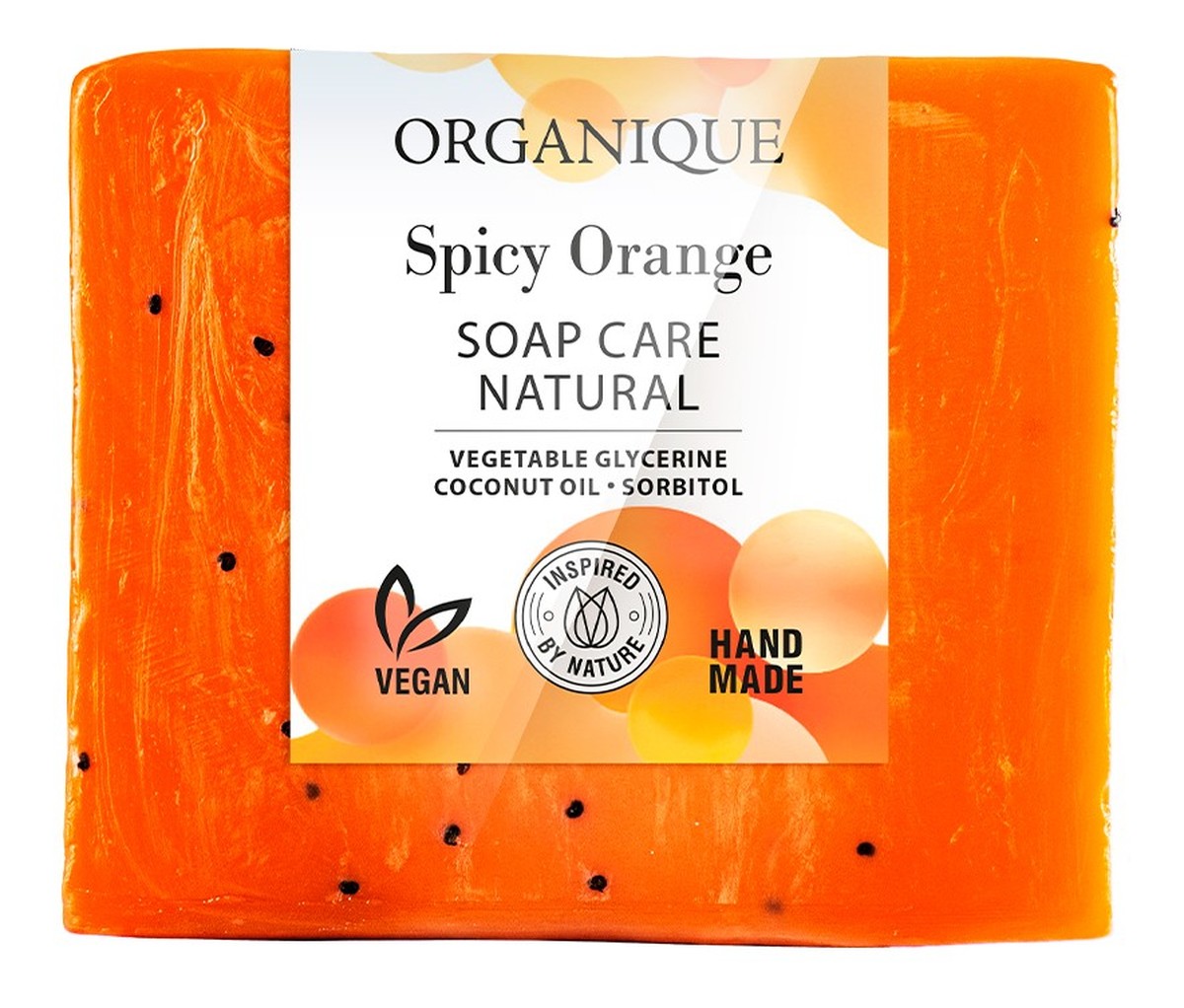 Mydło naturalnie pielęgnujące spicy orange
