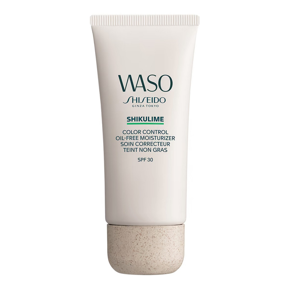 Shiseido Waso Shikulime Color Control Oil-Free Moisturizer SPF30 beztłuszczowy koloryzujący krem nawilżający 50ml