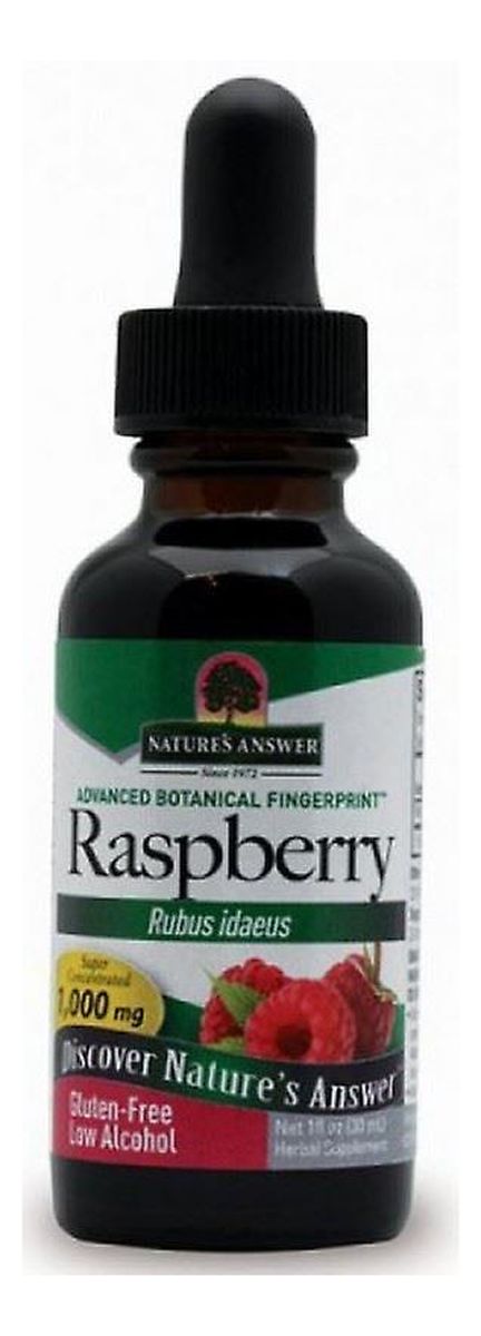 Raspberry ekstrakt z liści maliny właściwej suplement diety