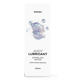 Water based lubricant lubrykant na bazie wody sparkling water