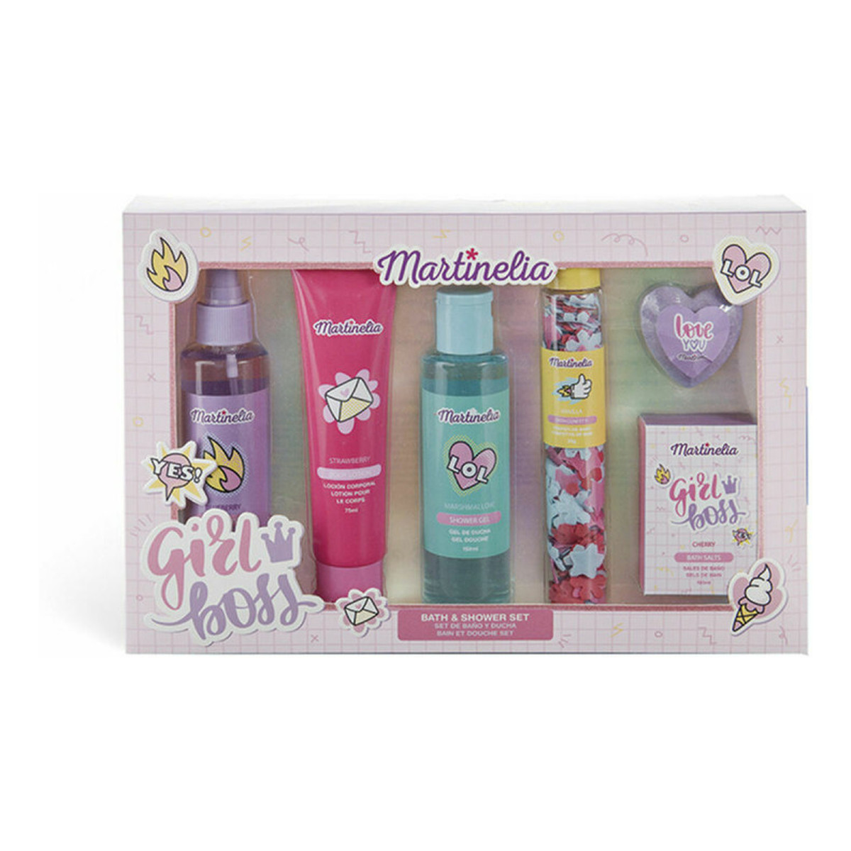 Martinelia Zestaw do kąpieli Super Girl 150ml