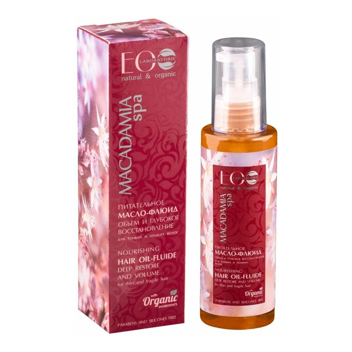 Ecolab Ec Laboratorie MACADAMIA SPA OLEJ-FLUID DO WŁOSÓW 100ml