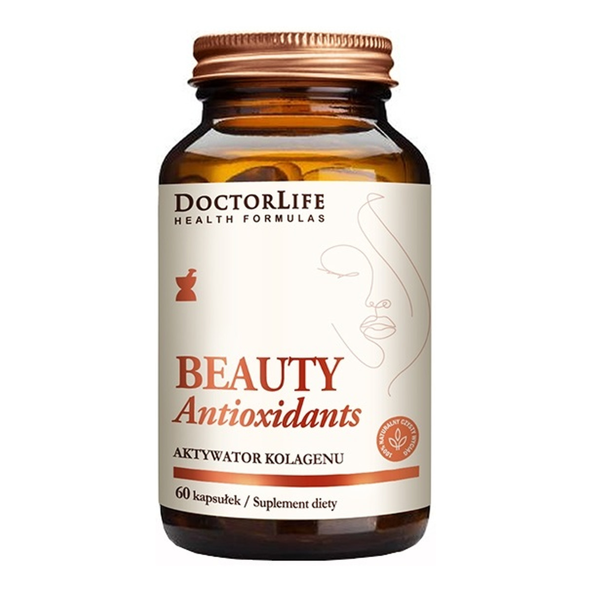 Doctor Life Beauty antioxidants aktywator kolagenu suplement diety 60 kapsułek