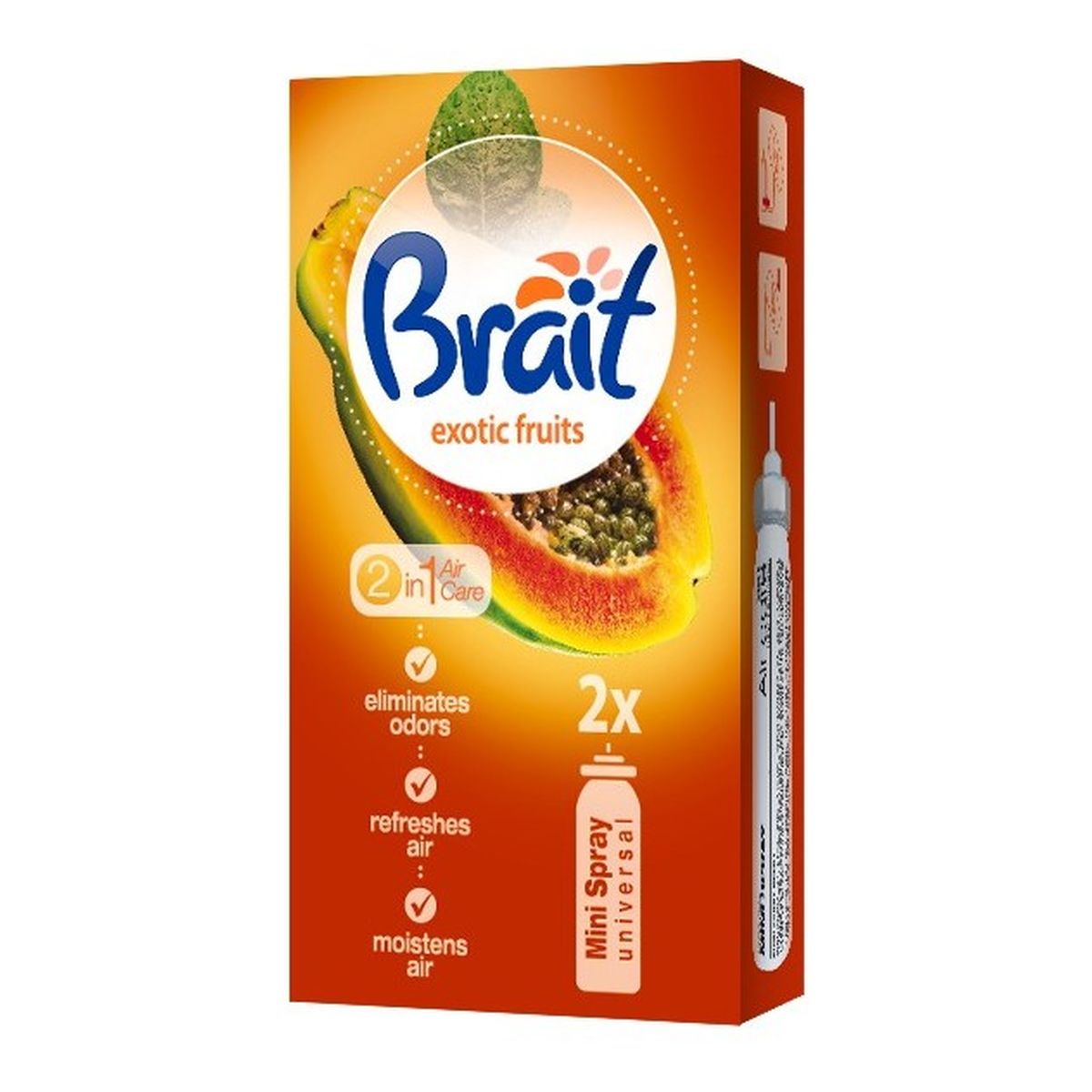 Brait Mini spray - zapas Exotic Fruits x 2