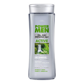Żel pod prysznic dla mężczyzn 4w1 Active konopie i witamina PP