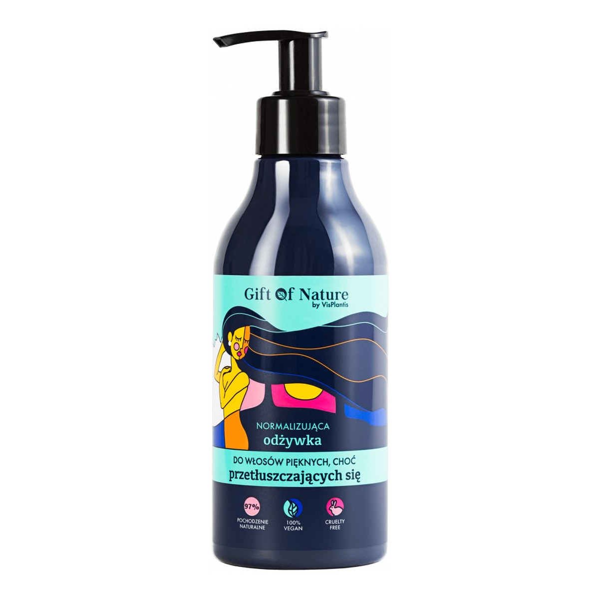 Gift of Nature Normalizująca odżywka do włosów przetłuszczających się Oregano 300ml