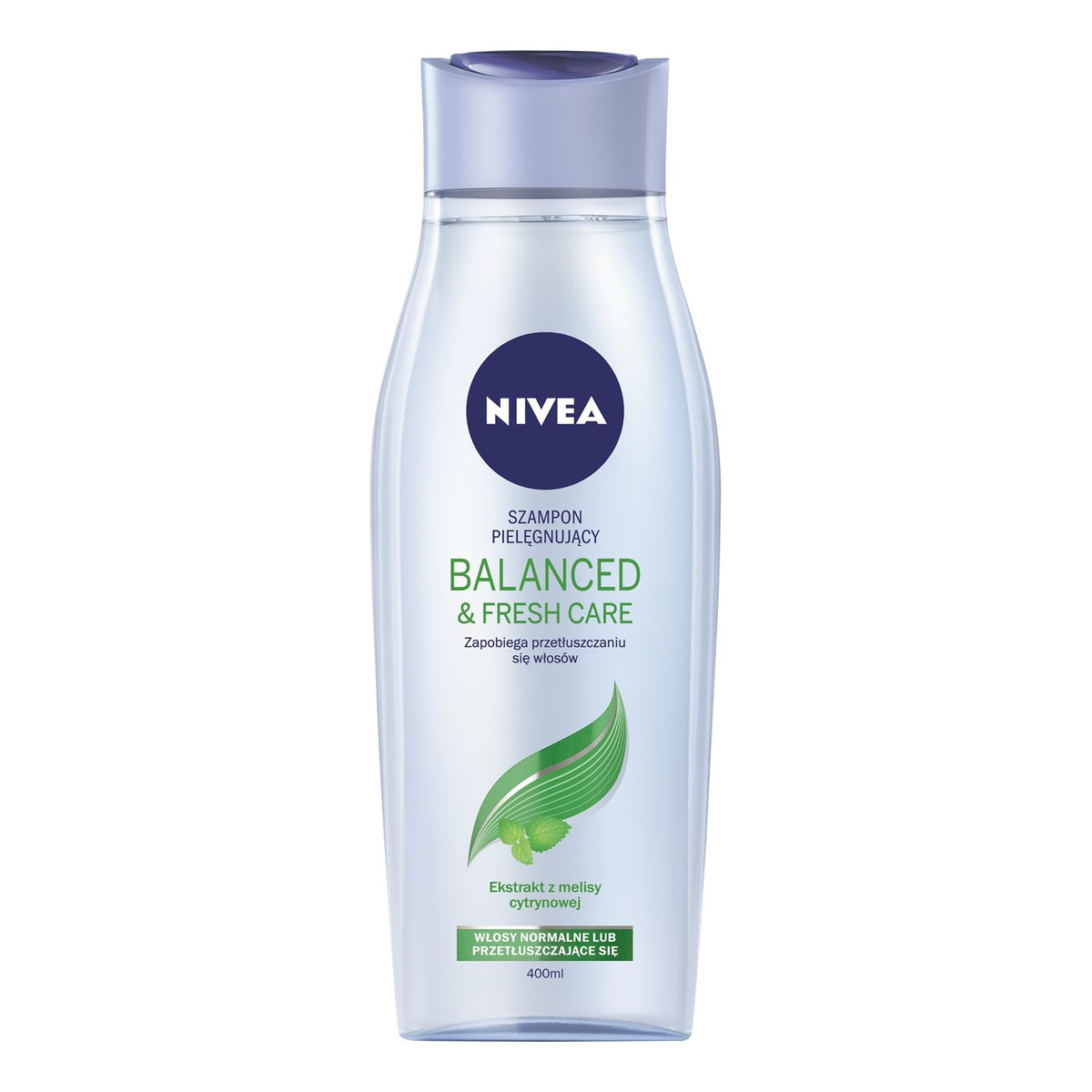 Nivea Fresh Energy Hair Care Szampon Energia i Świeżość 400ml