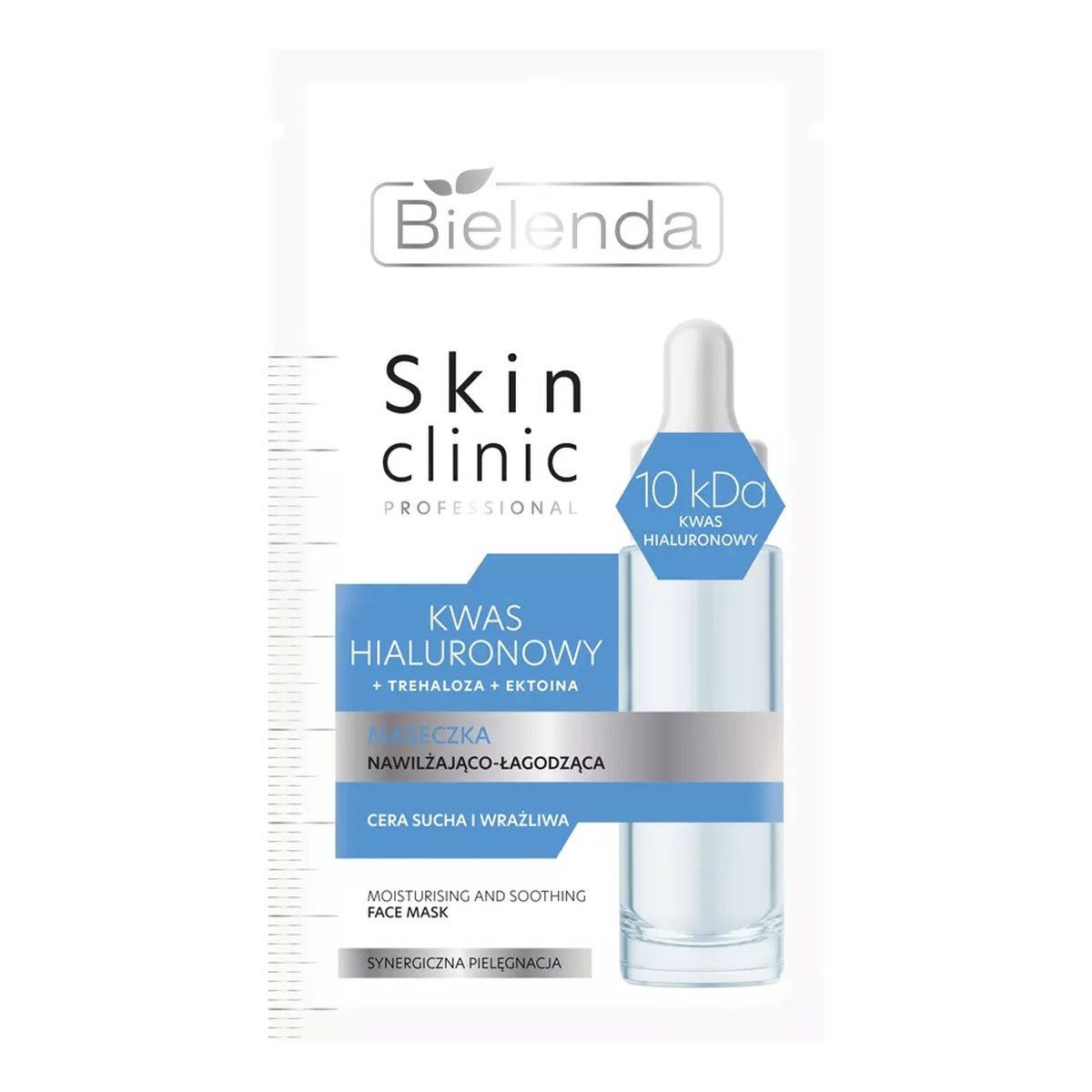 Bielenda Skin Clinic Professional Kwas Hialuronowy maseczka nawilżająco-łagodząca 8g