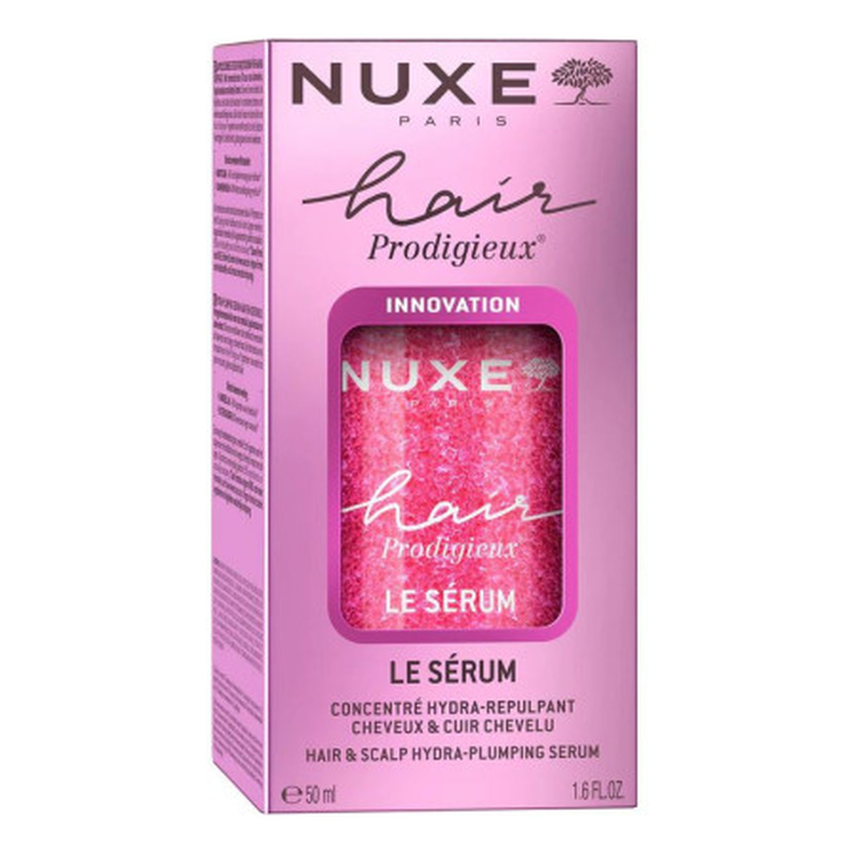 Nuxe Hair Prodigieux wzmacniające serum nawilżające do włosów i skóry głowy 50ml