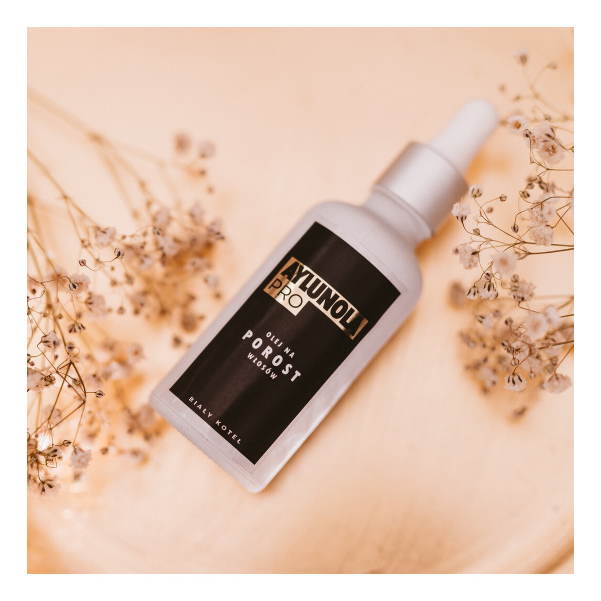 Biały Koteł Aylunola Pro Olej Na Porost Włosów 50ml