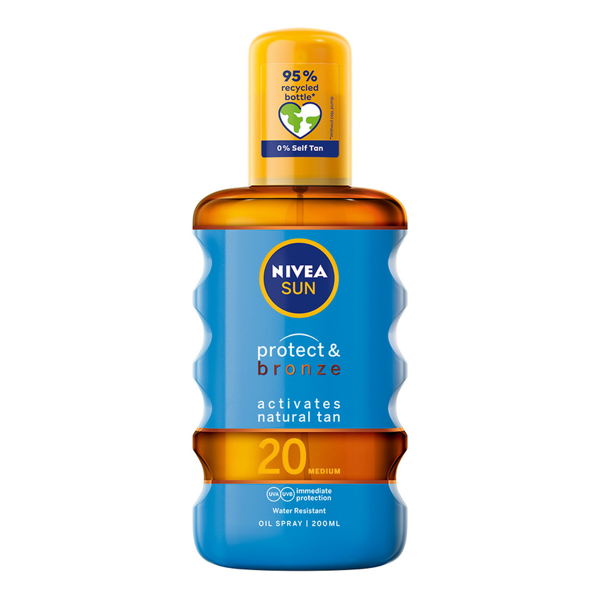 Nivea Sun Protect & Bronze Olejek w spray'u aktywujący naturalną opaleniznę SPF 20 200ml