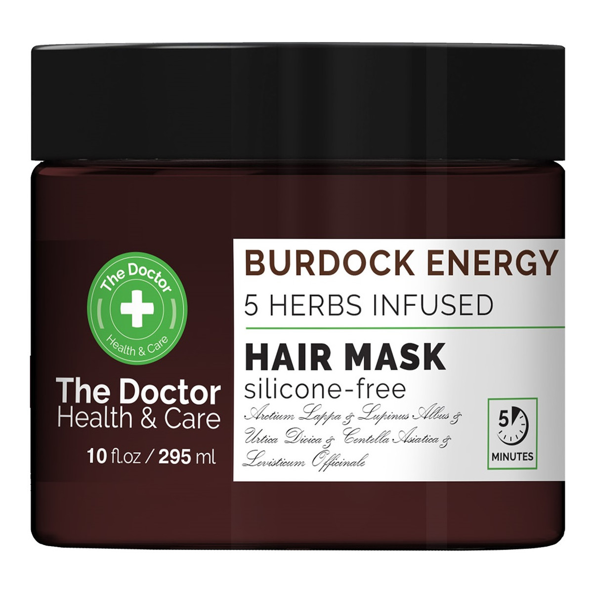 The Doctor Health & care maska do włosów energia łopianu i 5 ziół 295ml
