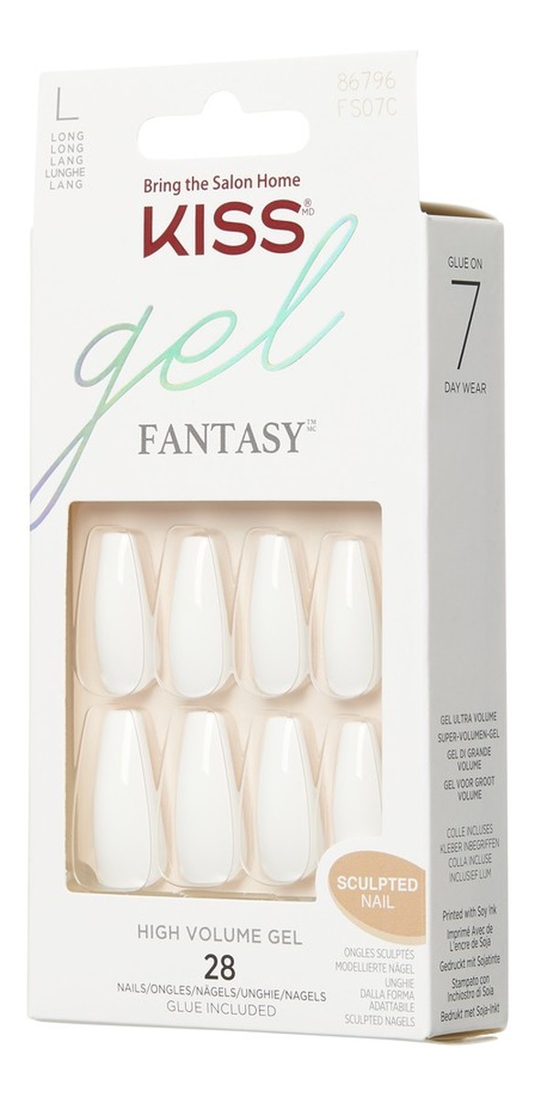 Sztuczne paznokcie gel fantasy-true color (rozmiar l) 1op.(28szt)