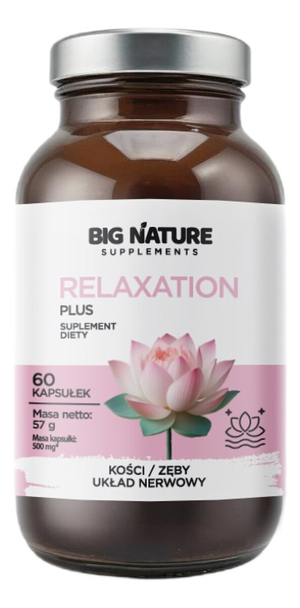 Relaxation plus suplement diety 60 kapsułek