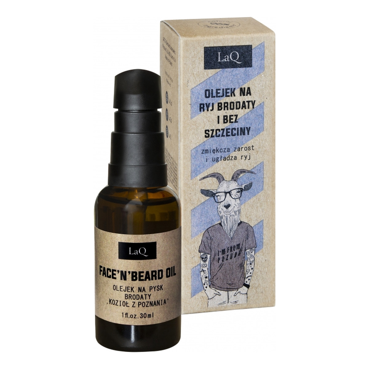 Laq Olejek do brody kozioł 30ml
