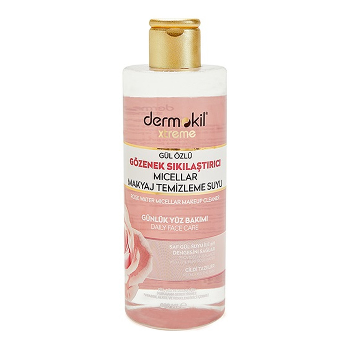 Dermokil Xtreme rose water płyn micelarny do twarzy z wodą różaną 400ml