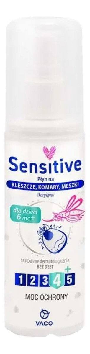 Sensitive Płyn na kleszcze/komary/meszki