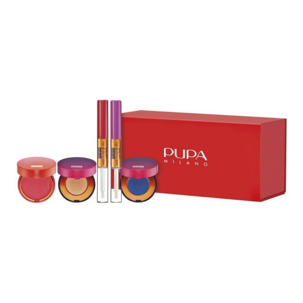 Pupa Milano My Fabulous Beauty Box Cień do powiek + Błyszczyk do ust + Róż do policzków