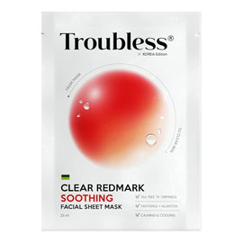 Clear redmark soothing facial sheet mask łagodząca maska w płachcie
