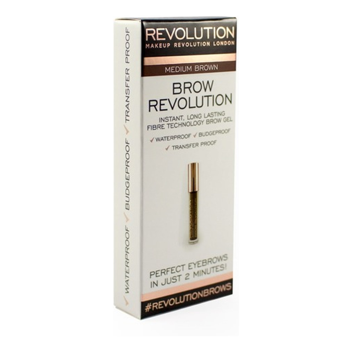 Makeup Revolution Brown Revolution żel do układania brwi 3g