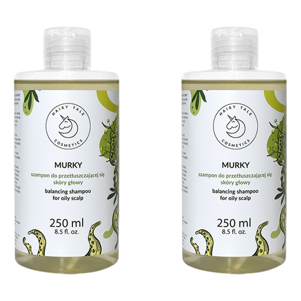 Hairy Tale Murky Kojący szampon do przetłuszczającej się skóry głowy 2x250ml