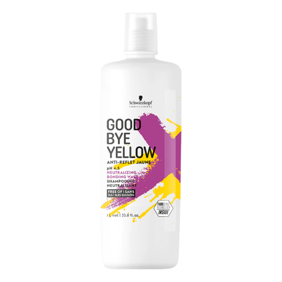 Schwarzkopf Good Bye Yellow Szampon neutralizujące żółte odcienie 1000ml