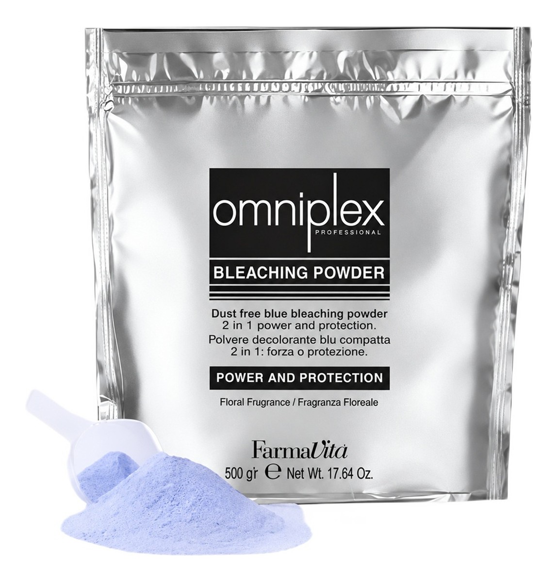 Bleaching Powder rozjaśniacz do włosów w proszku 2w1 Blue