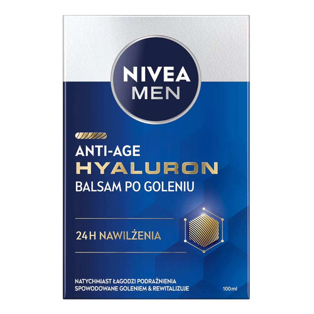 Nivea Men Hyaluron przeciwzmarszczkowy Balsam po goleniu 100ml