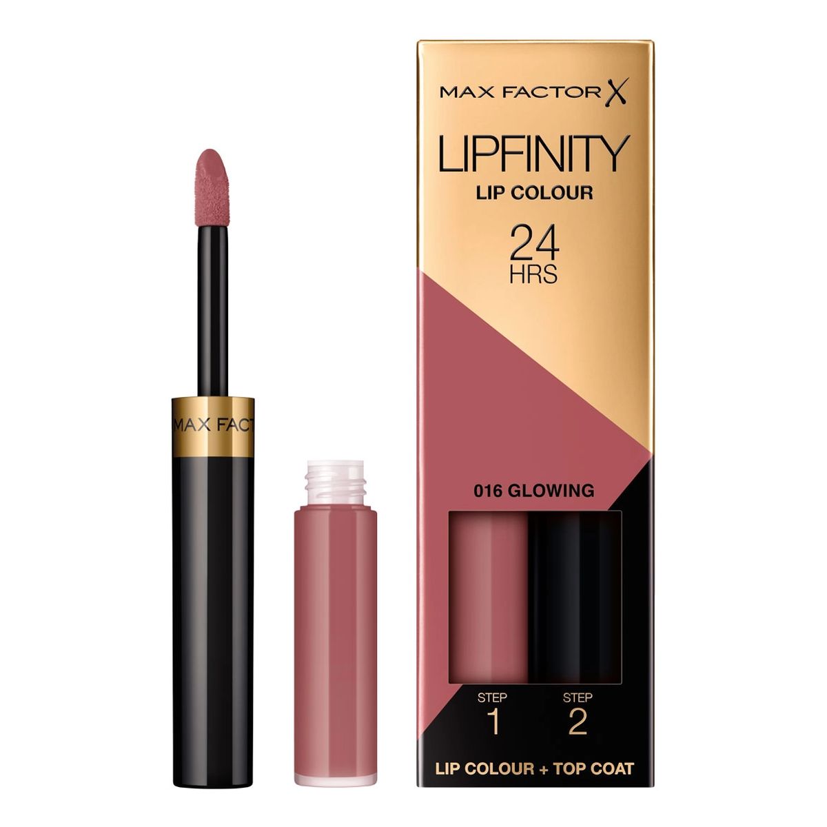 Max Factor Lipfinity Lip Colour pomadka do ust 2,3 ml + Top Coat 1,9g