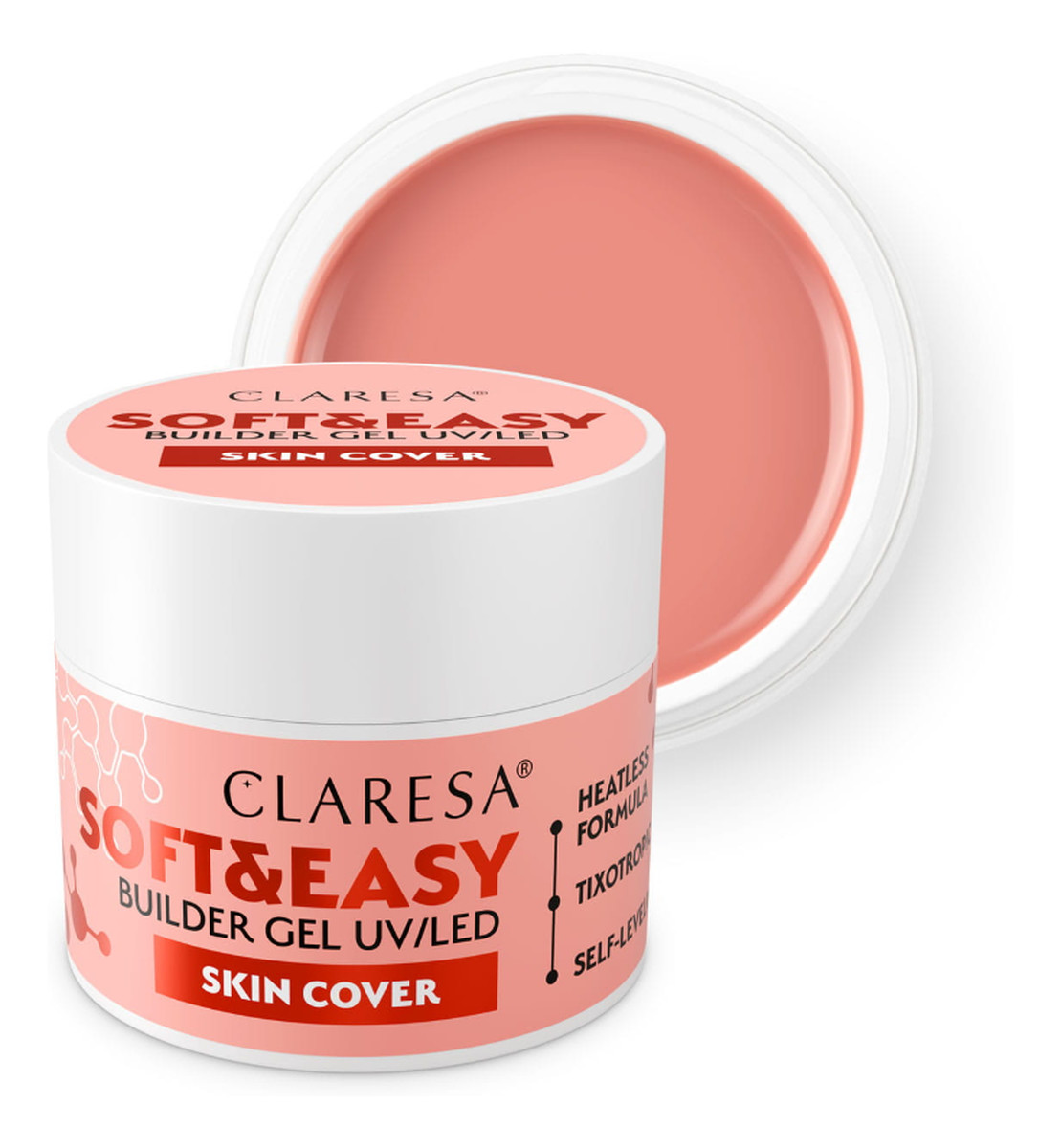 Żel budujący do paznokci soft&easy builder skin cover