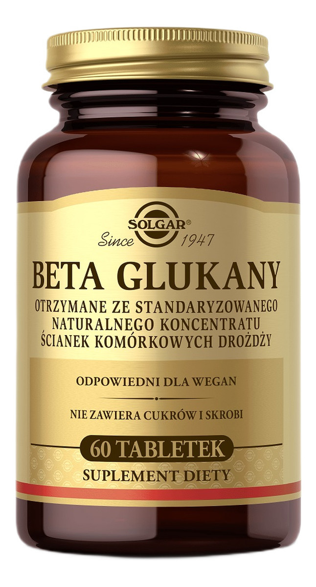 Beta glukany suplement diety 60 tabletek